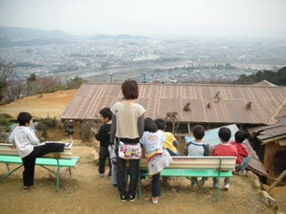 岩田山山頂からの風景